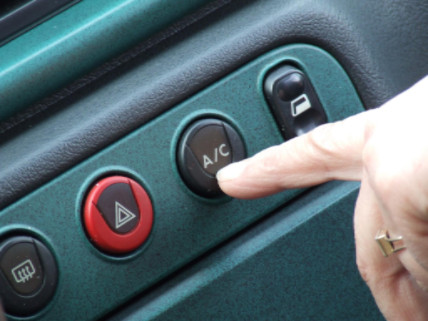 car AC button: MaxAutoPro Auto Advice blog