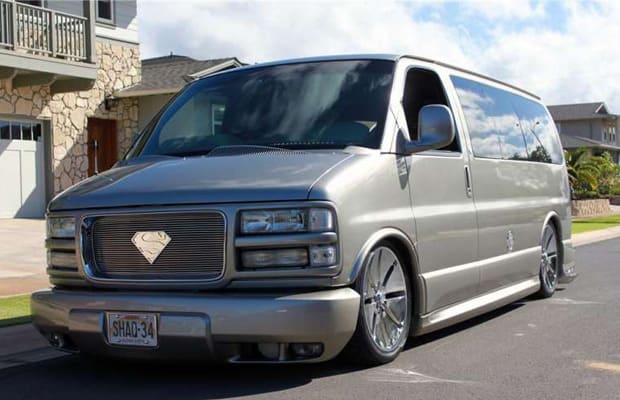 Celebrities’ custom conversion vans
